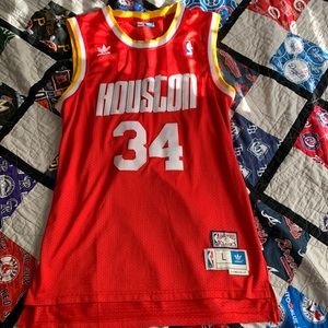 NBA HOUSTON ROCKETS HAKEEM OLUJAWON JERSEY